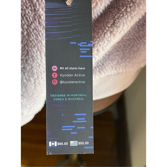 Kyodan Girls Sherpa Jacket full zip hoodie - Picture 9 of 9